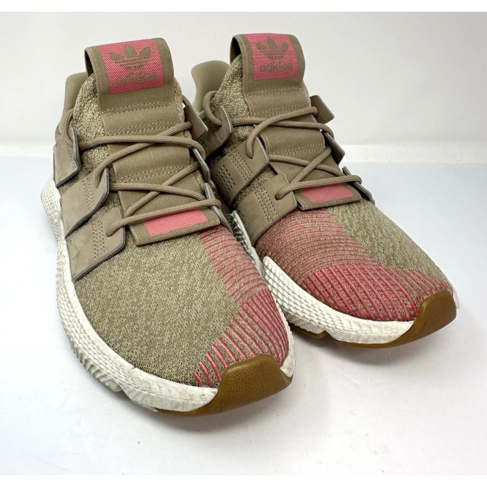 Adidas Prophere Mens Running Shoes Size 9 Sneakers Trace Khaki CQ2128